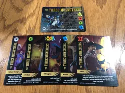 The Three Musketeers Foil Card Stack - OverPower World Legends - Lazarus Rising - Image 1