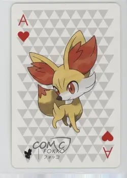 Fennekin (Ace of Hearts) Pokemon Yveltal Playing Card #AH 16eq - Image 1