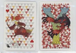 Delphox (King of Hearts) Pokemon Yveltal Playing Card #KH 16eq - Image 3