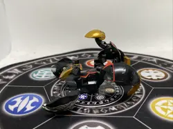 Bakugan BakuTech Darkus Borg Mashisas Metal Cross & Card MG Japan Import Rare - Image 4