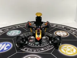 Bakugan BakuTech Darkus Borg Mashisas Metal Cross & Card MG Japan Import Rare - Image 5