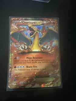 Charizard EX - XY17 - Pokemon XY Promo Ultra Rare Card DMG - Image 1