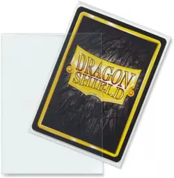 Dragon Shield | Standard Size Card Classic Sleeves | 100 CT - Smooth & Clear - Image 2