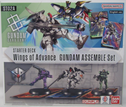 Gundam Card Game Starter Deck Wings of Advance Gundam Assemble Set English - Image 1