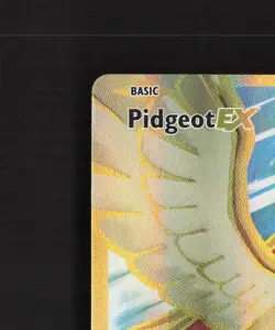 Pidgeot EX 104/108 Evolutions Full Art Ultra Rare Holo Pokemon Card LP+ - Image 3