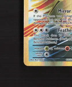 Pidgeot EX 104/108 Evolutions Full Art Ultra Rare Holo Pokemon Card LP+ - Image 5