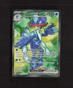 Quaquaval ex 235/193 Paldea Evolved Full Art Ultra Rare Holo Pokemon Card NM - Image 1