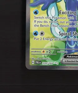 Quaquaval ex 235/193 Paldea Evolved Full Art Ultra Rare Holo Pokemon Card NM - Image 5