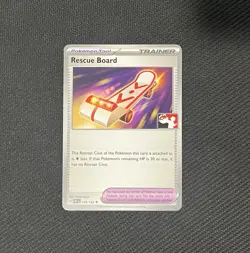 Stamped Rescue Board, Pokemon Prize Pack Series 6 159/162 NM - Image 2