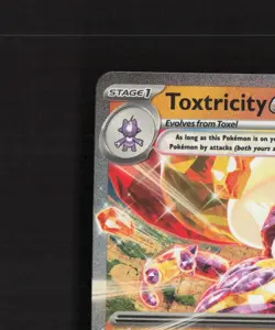 Toxtricity ex 100/182 Paradox Rift Ultra Rare Holo Pokemon Card NM - Image 3