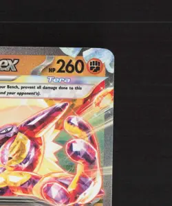 Toxtricity ex 100/182 Paradox Rift Ultra Rare Holo Pokemon Card NM - Image 4