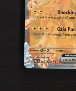 Toxtricity ex 100/182 Paradox Rift Ultra Rare Holo Pokemon Card NM - Image 5
