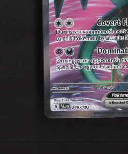 Noivern ex 246/193 Paldea Evolved Full Art Ultra Rare Holo Pokemon Card NM - Image 5