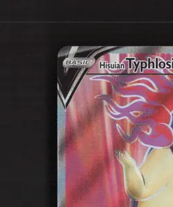 Hisuian Typhlosion V 169/189 Astral Radiance Full Art Ultra Rare Pokemon Card NM - Image 3