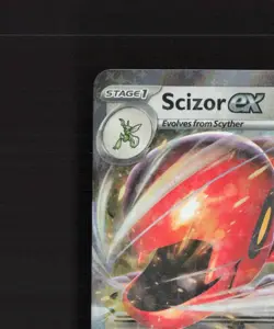 Scizor ex 111/162 Temporal Forces Ultra Rare Holo Pokemon Card NM - Image 3