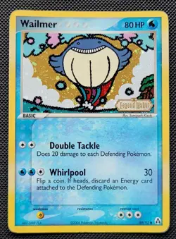 Wailmer Stamped Holo - EX Legend Maker 69/92 - Pokemon TCG Card - LP - Image 1