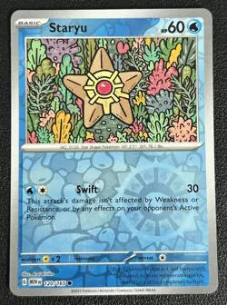 Staryu 120/165 Scarlet & Violet 151 Reverse Holo Pokemon TCG Card NM - Image 1