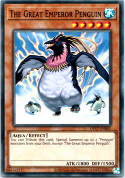 The Great Emperor Penguin - OP17-EN005 - Super Rare - Yugioh - Image 1