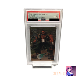PSA 5 Barret Wallace Final Fantasy VII Trading Card Game Square Enix Japanese - Image 1