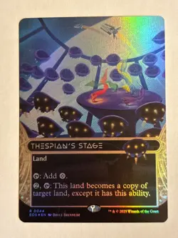 Thespian Stage (0044)(Borderless FOIL) Edge of Eternities - MTG - Image 1