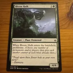 1x Bloom Hulk (154) War of the Spark MTG Magic The Gathering x1 MKE - Image 1