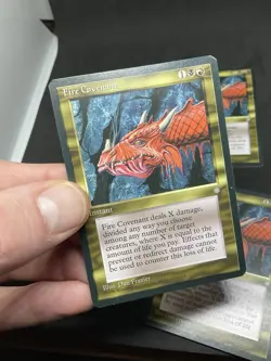 MTG x4 Fire Covenant Ice Age MP x4 - Image 3