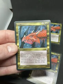 MTG x4 Fire Covenant Ice Age MP x4 - Image 5