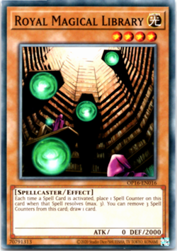Royal Magical Library - OP16-EN016 - Common - Yugioh - Image 1