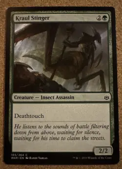 Kraul Stinger (165) War of the Spark MTG Magic The Gathering NM - Image 1