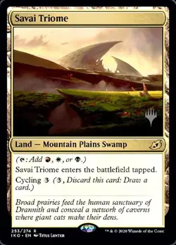 Savai Triome - Promo Pack - Ikoria - MTG - Image 1