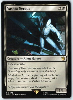 Vashta Nerada - Universes Beyond Doctor Who - MTG - Magic - Near Mint - Image 1