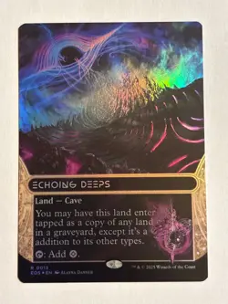Echoing Deeps (0013)(Borderless FOIL) Edge of Eternities - MTG - Image 1