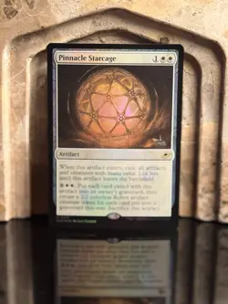 FOIL R 0027 Pinnacle Starcage Artifact Rare Edge of Eternities MTG EOE - Image 1