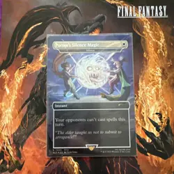 Porom's Silence Magic - Silence (7003) (Rainbow Foil) Secret Lair Drop Foil MTG - Image 3