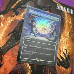 Porom's Silence Magic - Silence (7003) (Rainbow Foil) Secret Lair Drop Foil MTG - Image 4