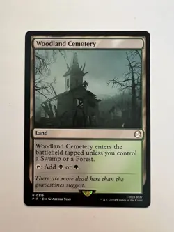 Woodland Cemetery - MTG Fallout - NM - Image 1