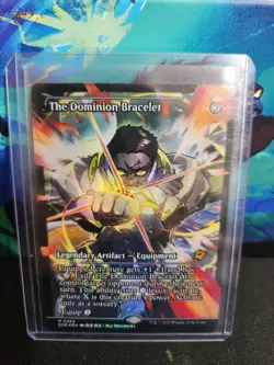 x1 The Dominion Bracelet - Foil - Showcase M MTG Edge of Eternities M/NM, Englis - Image 1