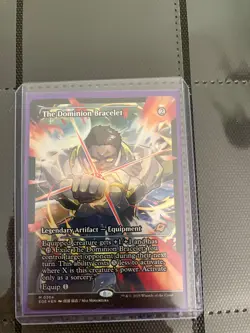 x1 The Dominion Bracelet - Foil - Showcase M MTG Edge of Eternities M/NM, Englis - Image 1