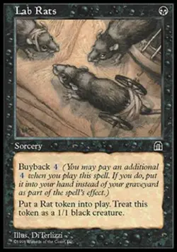 Lab Rats - Light Play MTG Stronghold - Image 1