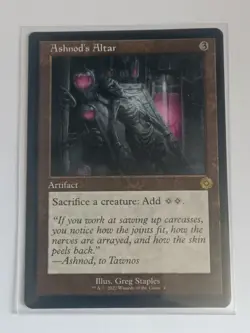 MTG Ashnod's Altar 67 Rare Schematic The Brothers' War Retro Artifacts - Image 1