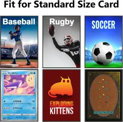 120Pack MTG Card Sleeves Toploaders for Trading Cards, Matte 120pack, Green - Image 5