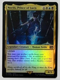 MTG Final Fantasy (FIN 235) Noctis, Prince of Lucis - Rare - NM Pack Fresh - Image 1