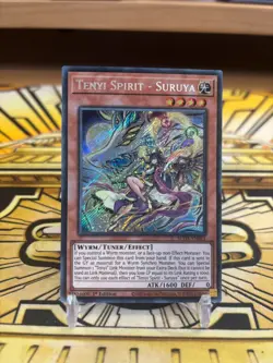Yugioh Tenyi-Geist - Suruya Secret Rare SUDA-EN021 - Image 1