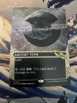 Ancient Tomb (0001)(Borderless FOIL) Edge of Eternities - MTG - Image 1