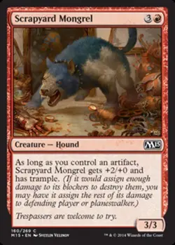 Scrapyard Mongrel - Magic 2015 (M15) #160/269 MTG Magic The Gathering - Image 1