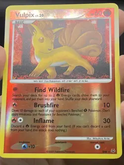 Vulpix Shiny SH6 Reverse Holo Secret Rare Platinum 2009 Pokemon TCG NM English - Image 3
