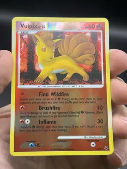 Vulpix Shiny SH6 Reverse Holo Secret Rare Platinum 2009 Pokemon TCG NM English - Image 4