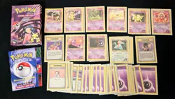 Pokemon Gym Challenge Theme Deck (4 COMPLETE DECKS w/ display box) Holo LP / NM - Image 4