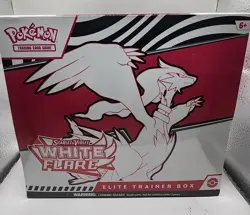 Pokemon Scarlet and Violet White Flare Elite Trainer Box ETB Sealed - Image 1