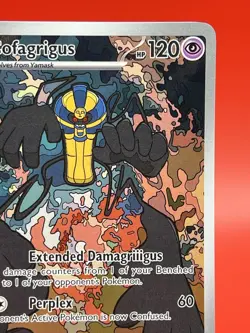 Pokemon TCG - Cofagrigus - 123/086 - Illustration Rare - SV: White Flare English - Image 4